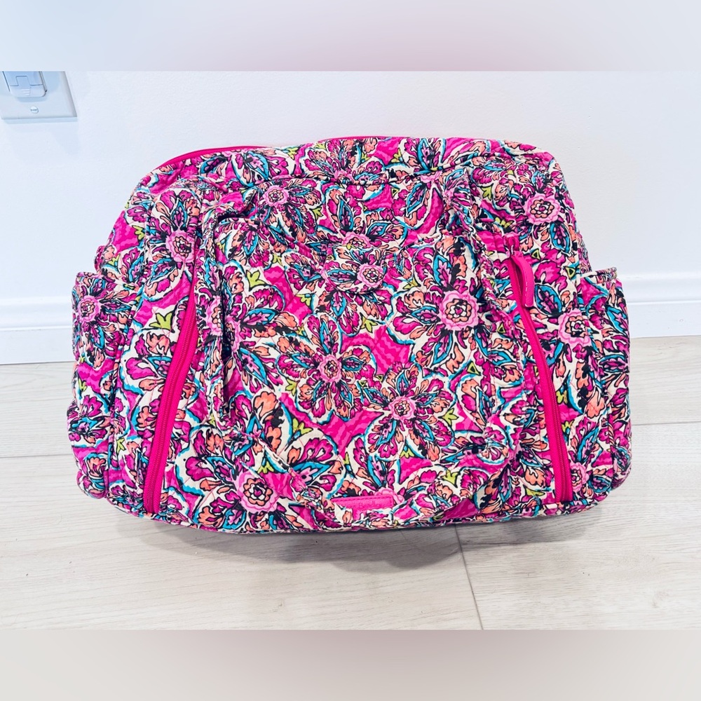 Vera Bradley Sunburst Floral Baby Bag Pink